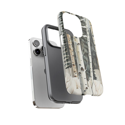 Winter Aspen Trunks - Impact Resistant Phone Case